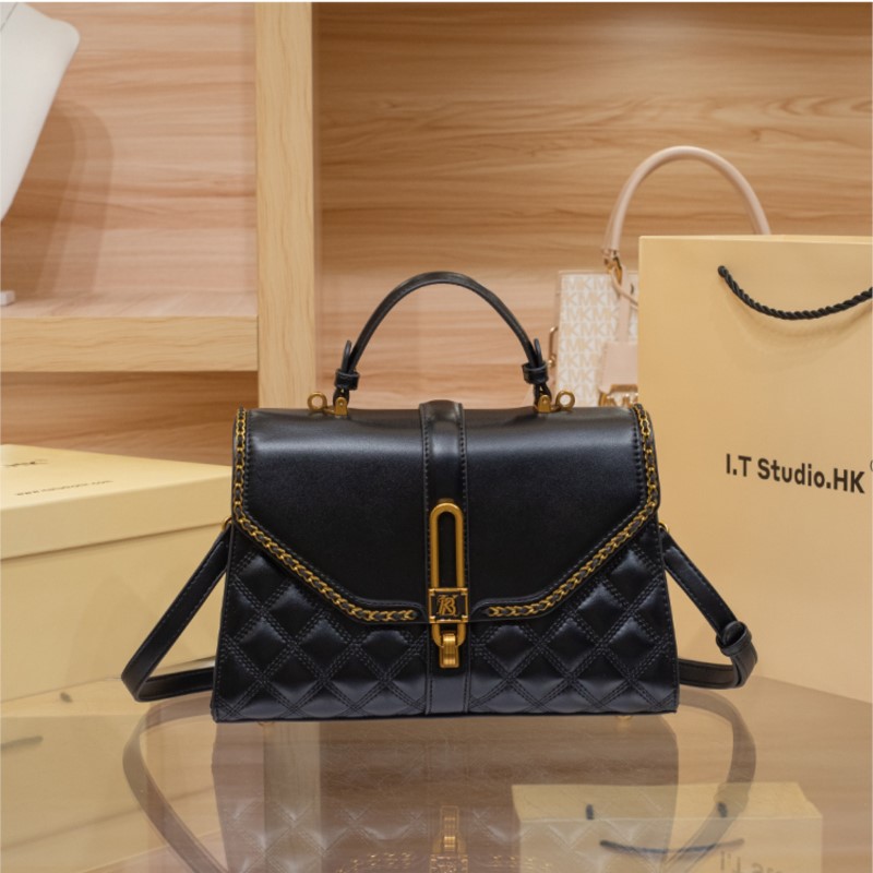 Women Bags High End Brands - Borsa a mano con griglia di