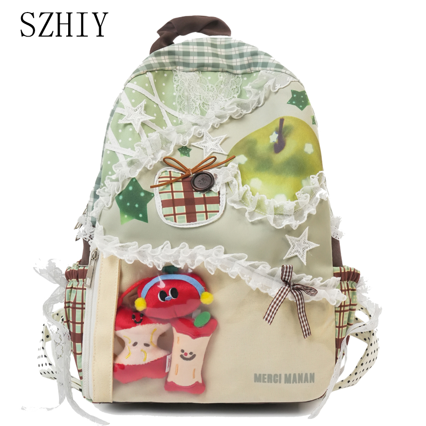 Women Bags Medium Size - Zaino Colorato per Studenti Universitari e