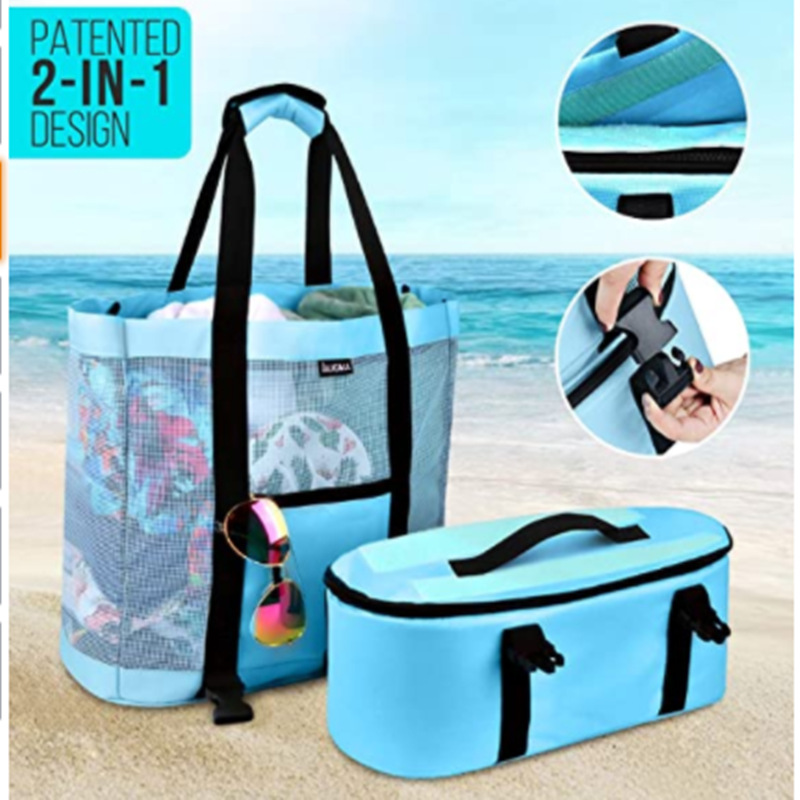 Women Bags Medium Size - Borsa da donna trasparente in rete