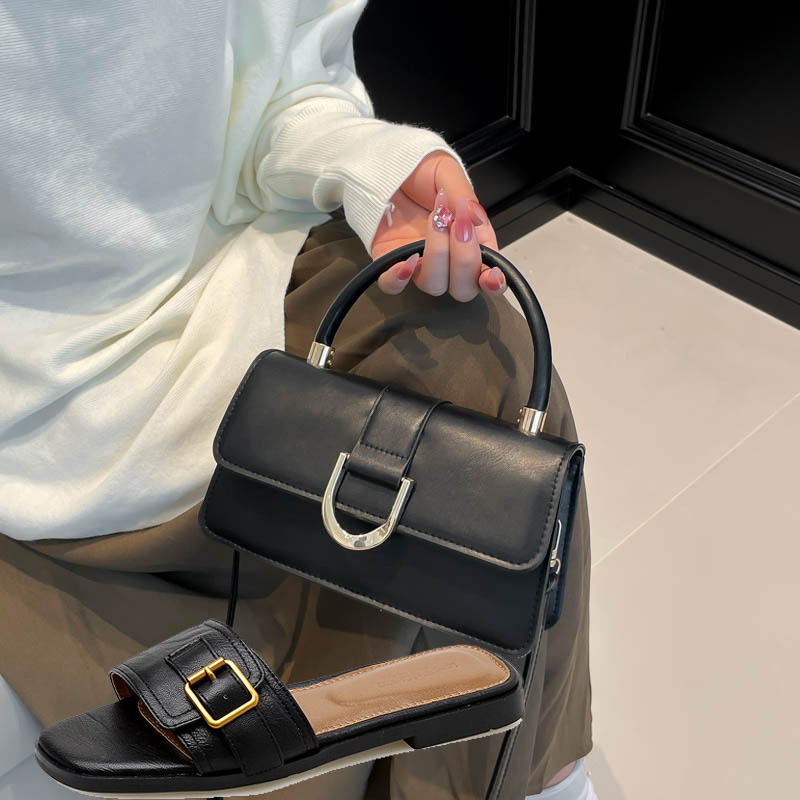 Women'S Retro Bags - Sandali e Ciabatte Estive da Donna