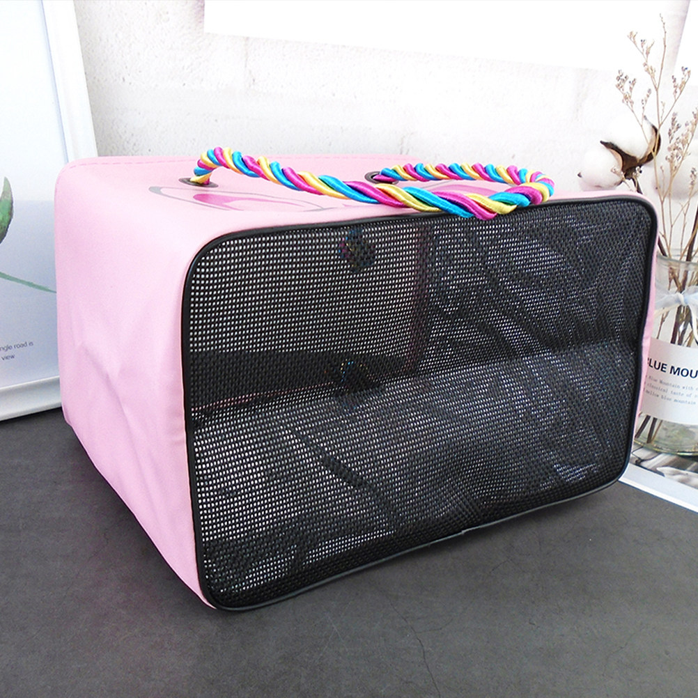 Basket Bag Wicker - 1 pezzo: cesto da bagno portatile,