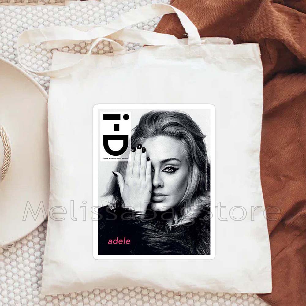 Shopper Tote Canvas - Borsa a Tracolla in Tela con