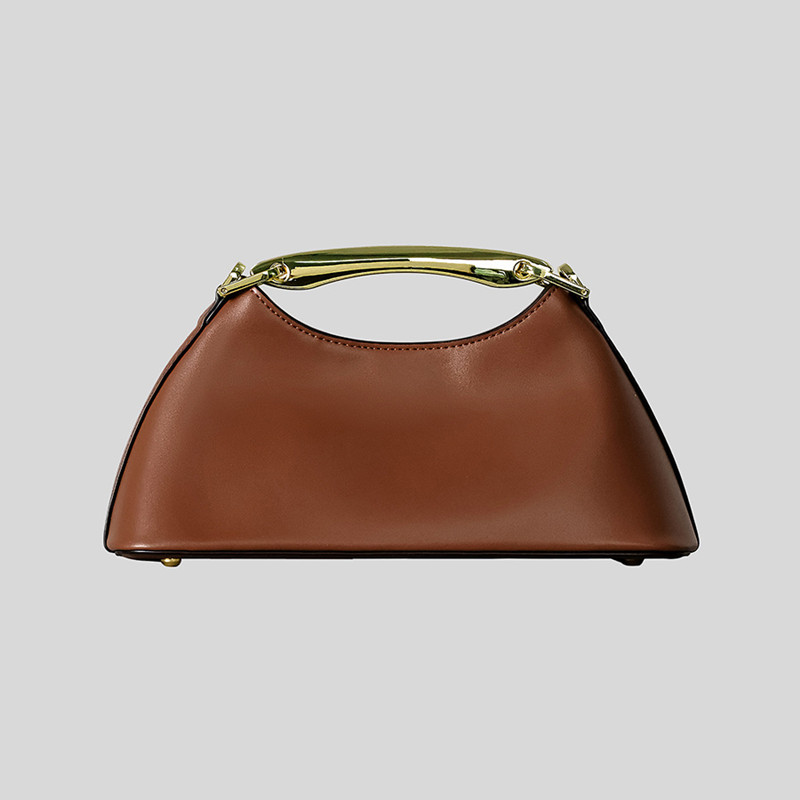 Women Bags High End Brands - Borse con manico in metallo da