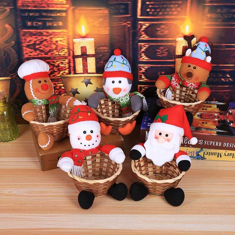 Decorazione Natalizia: Cesto d - Basket Bag Wicker recensione e prezzo
