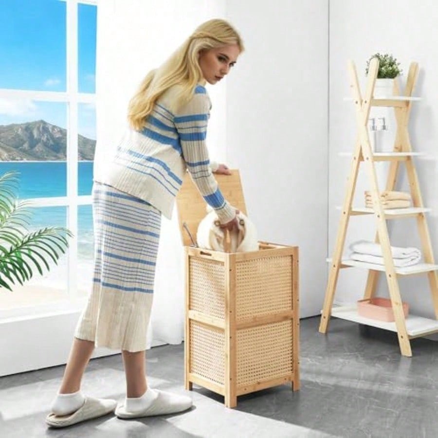Cesto per la Biancheria in Vim - Basket Bag Wicker recensione e prezzo