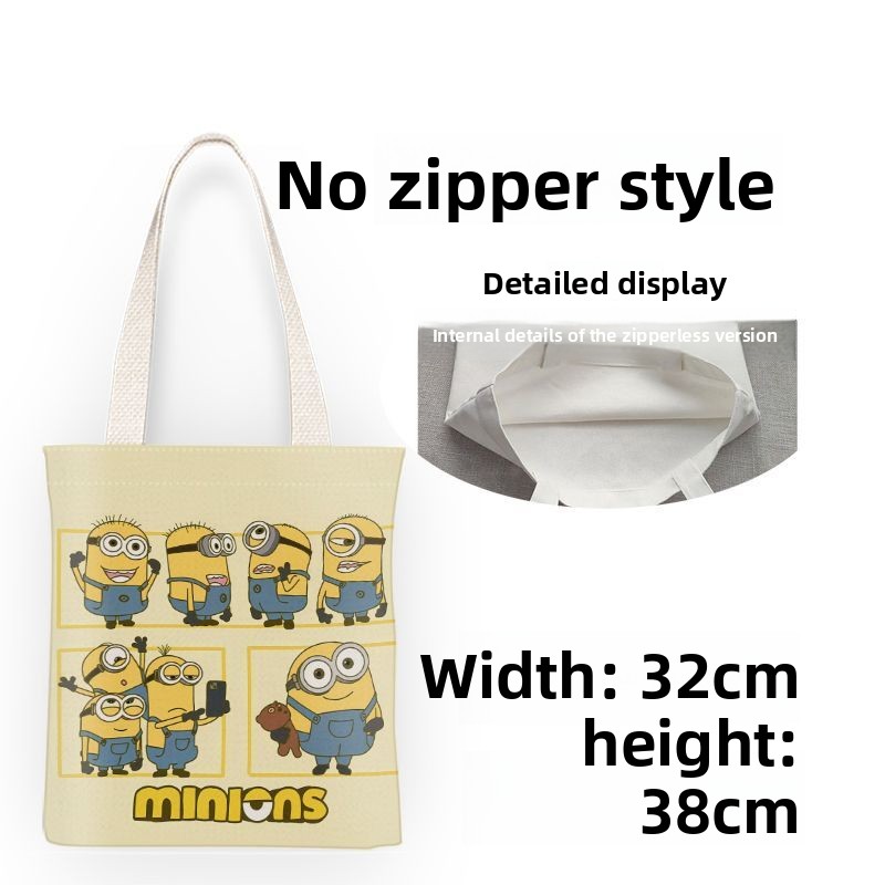 Borsa in tela con stampa dei M - Shopper Tote Canvas recensione e prezzo