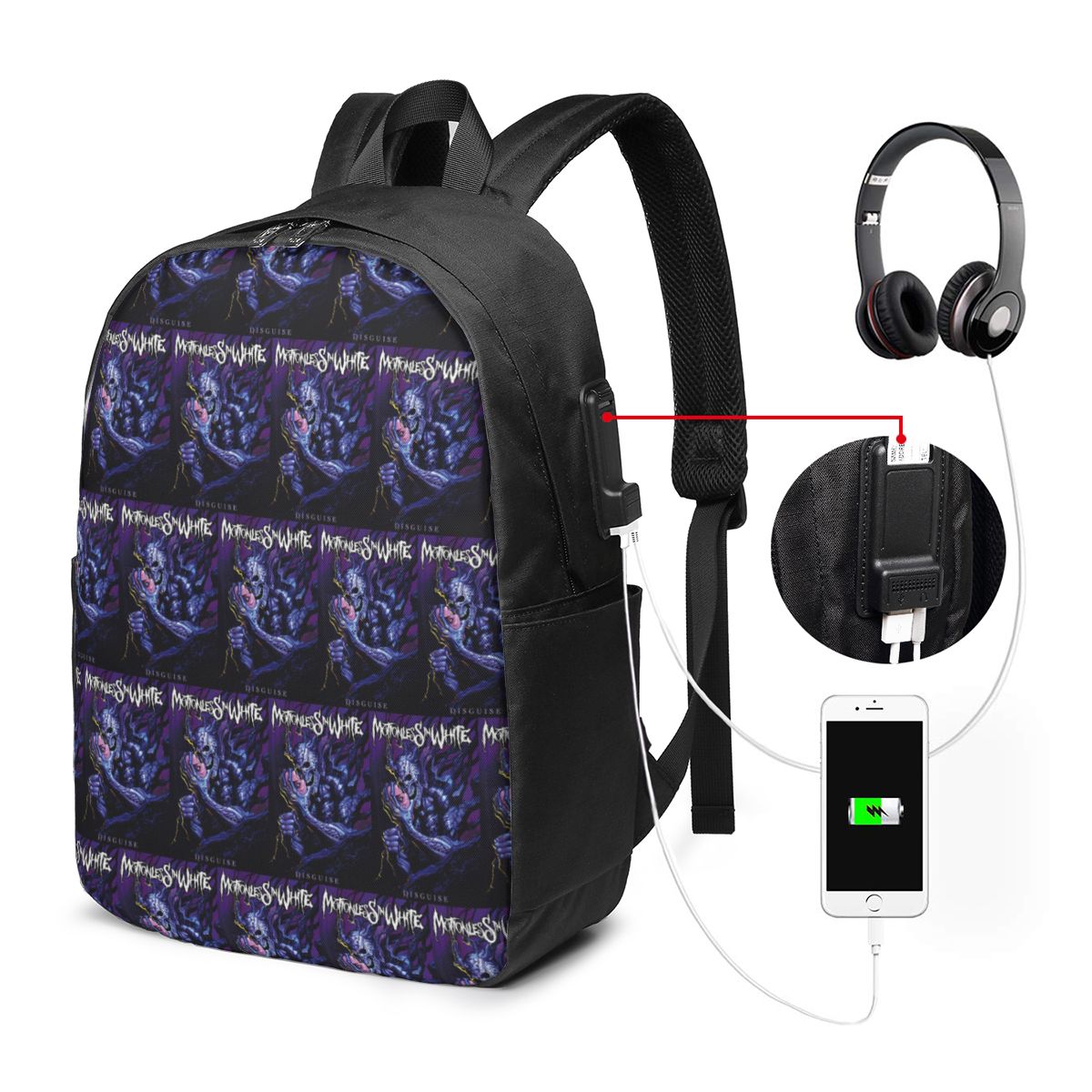 Zaino Motionless In White, bor - Women Bags For Travel recensione e prezzo