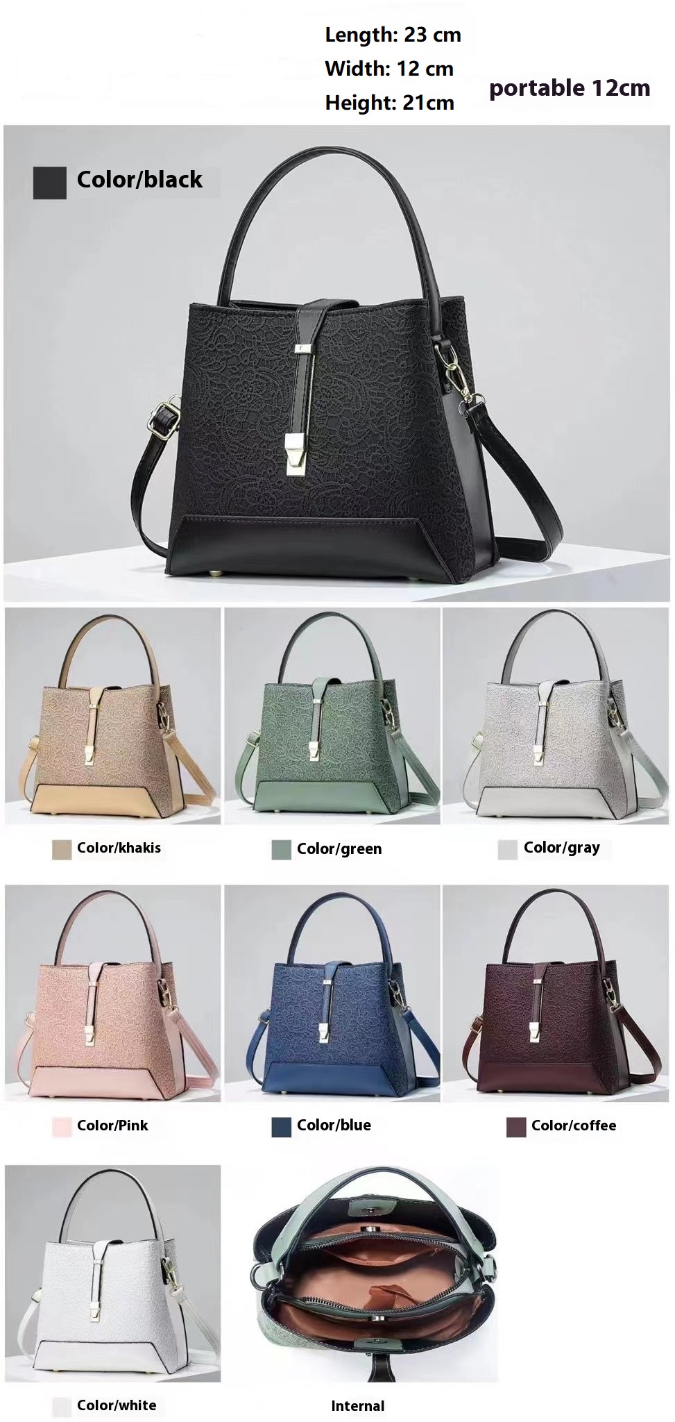 Nuova borsa tote di lusso in p - Women Bags Medium Size recensione e prezzo