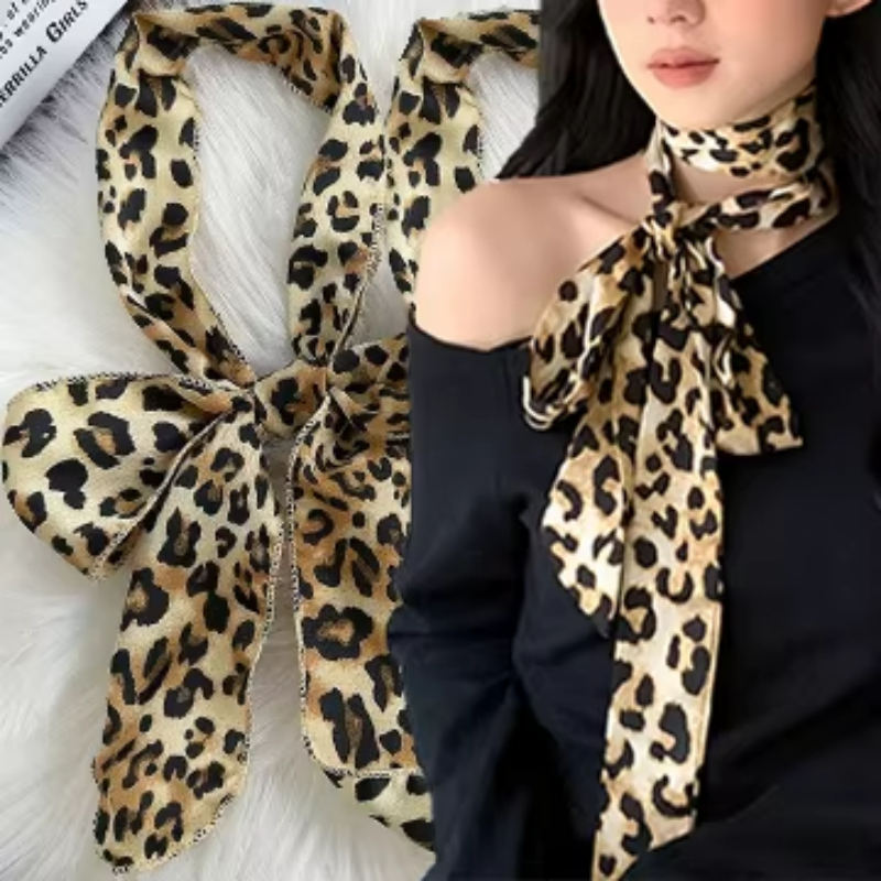 Sciarpa con stampa leopardata  - Women'S Retro Bags recensione e prezzo