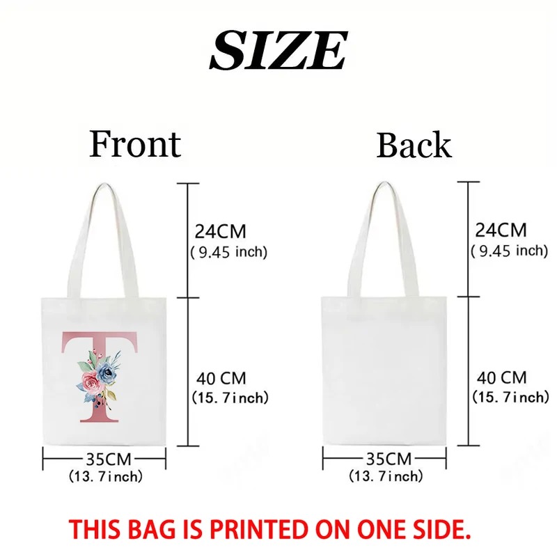 Borsa tote con grafica della T - Shopper Tote Canvas recensione e prezzo