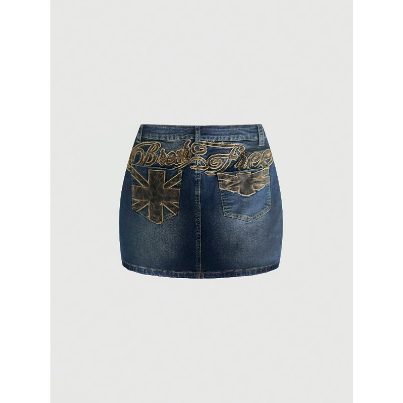 Gonna Corta Estiva in Denim Re - Women'S Retro Bags recensione e prezzo