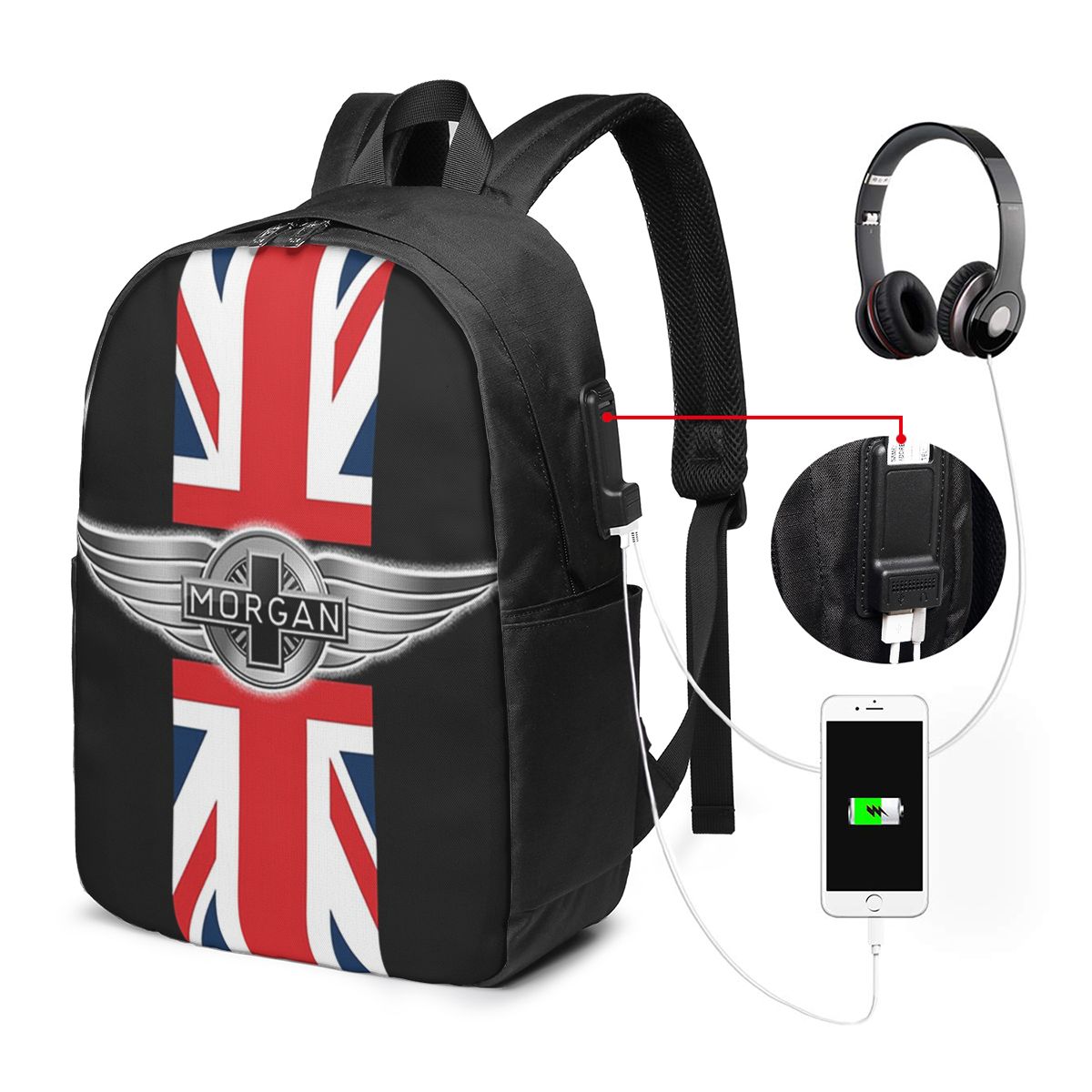 Zaino Morgan Motor Car Company - Women Bags For Travel recensione e prezzo