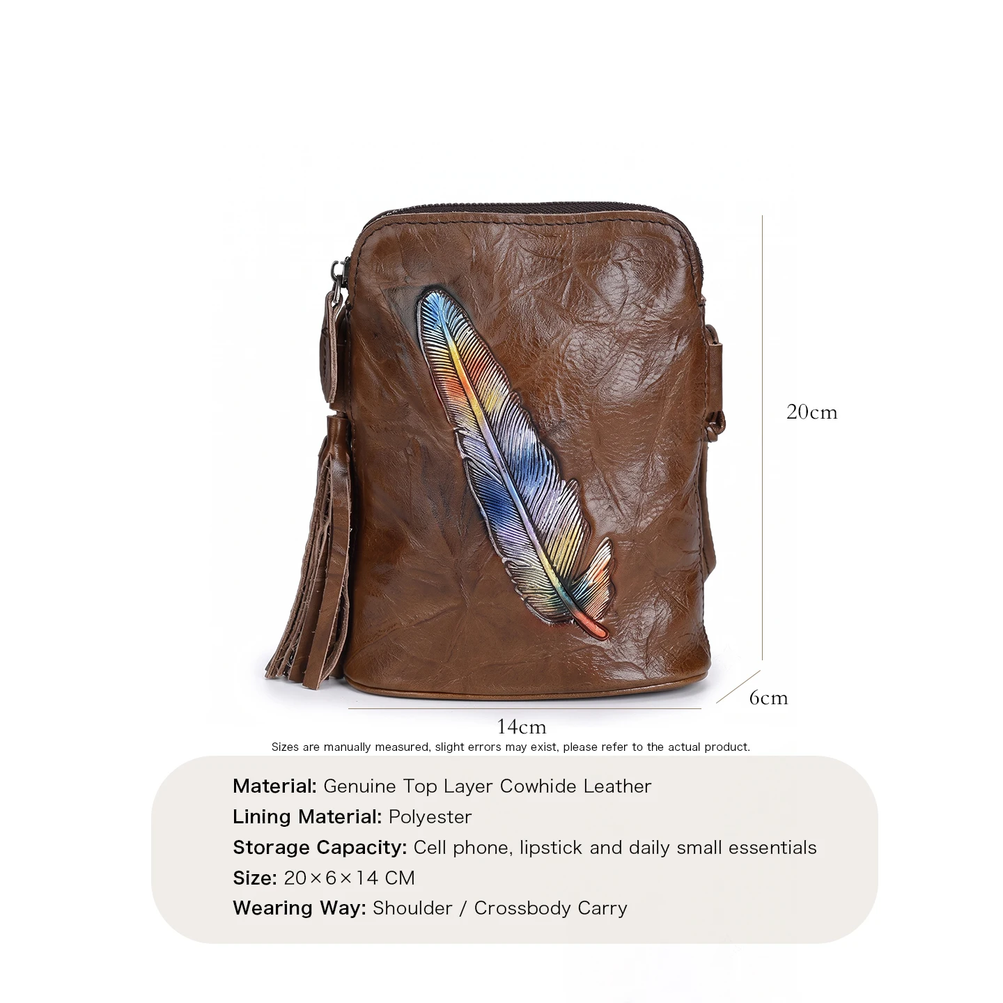 Borsa a Tracolla Mini in Vera  - Women Bags And Purses recensione e prezzo