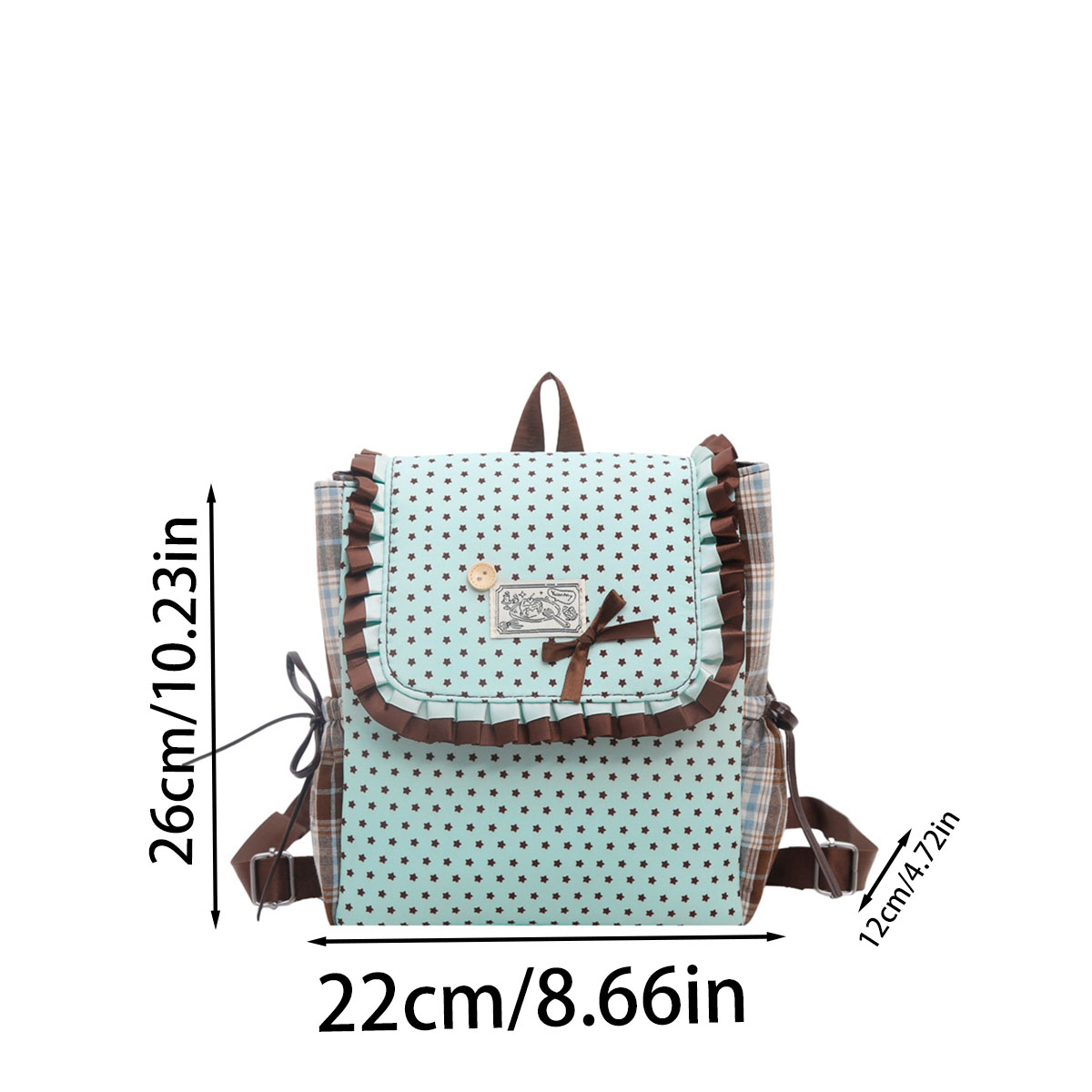 Zaino da Donna a Pois Carino,  - Women'S Retro Bags recensione e prezzo