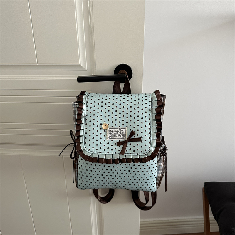 Zaino da Donna a Pois Carino,  - Women'S Retro Bags recensione e prezzo
