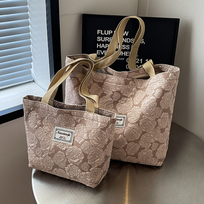Borsa tote in tela stile corea - Shopper Tote Canvas recensione e prezzo