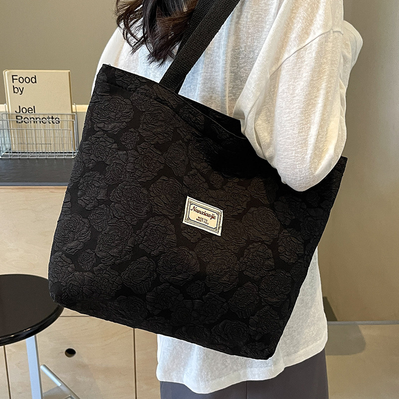 Borsa tote in tela stile corea - Shopper Tote Canvas recensione e prezzo