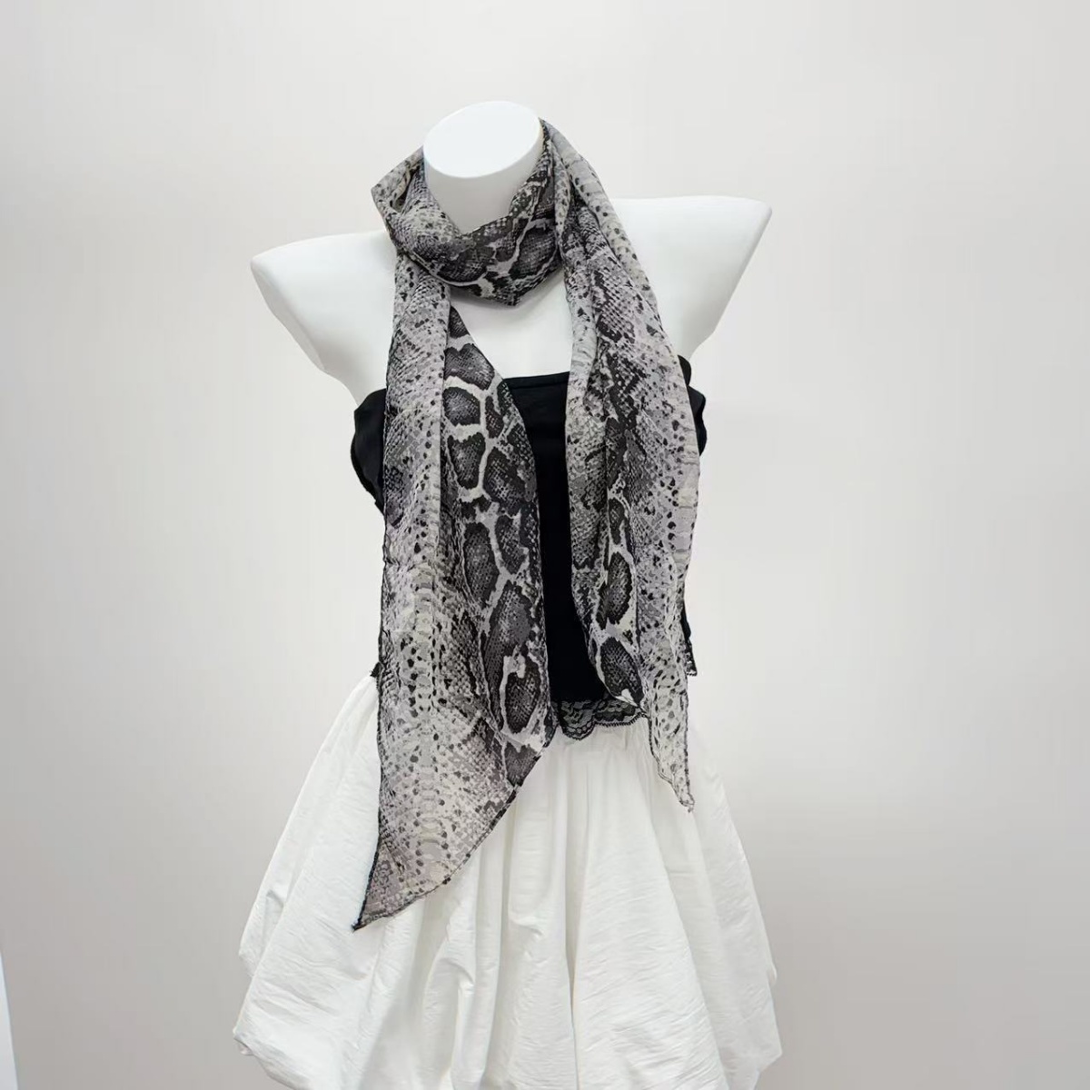 Sciarpa Sottile in Chiffon con - Women'S Retro Bags recensione e prezzo