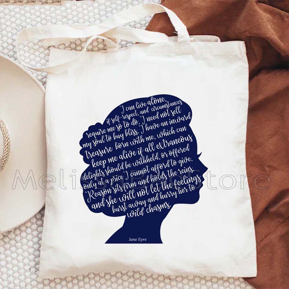 Borsa Tote in Cotone con Stamp - Shopper Tote Canvas recensione e prezzo