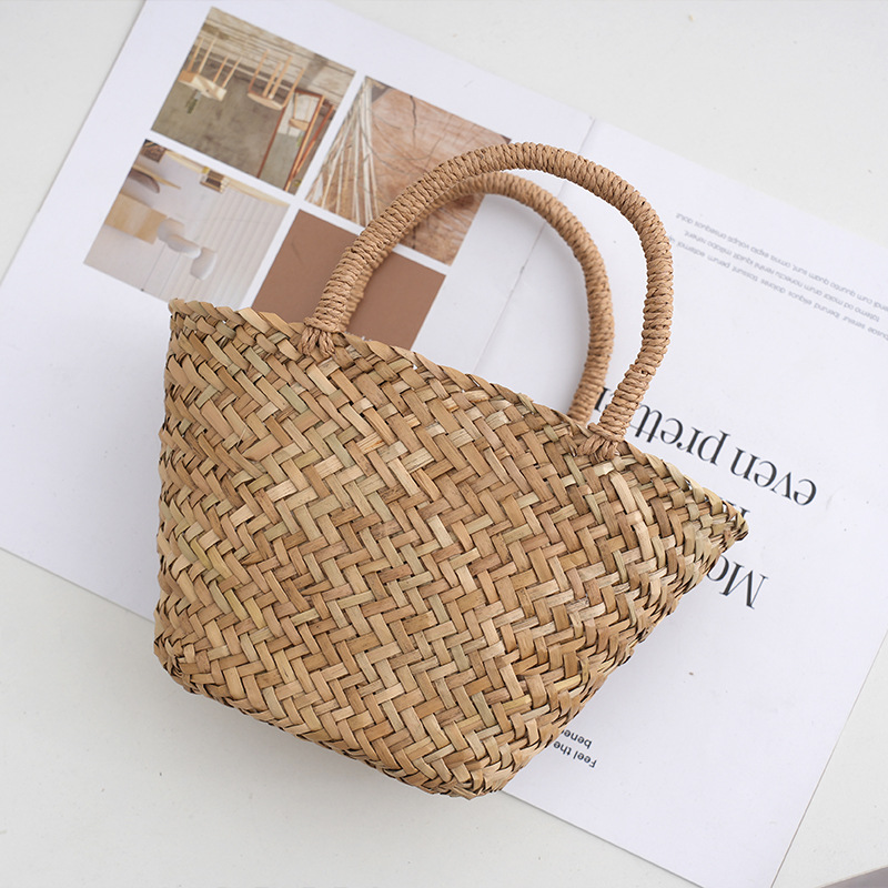 Borsa in Rattan di vimini fatt - Basket Bag Wicker recensione e prezzo
