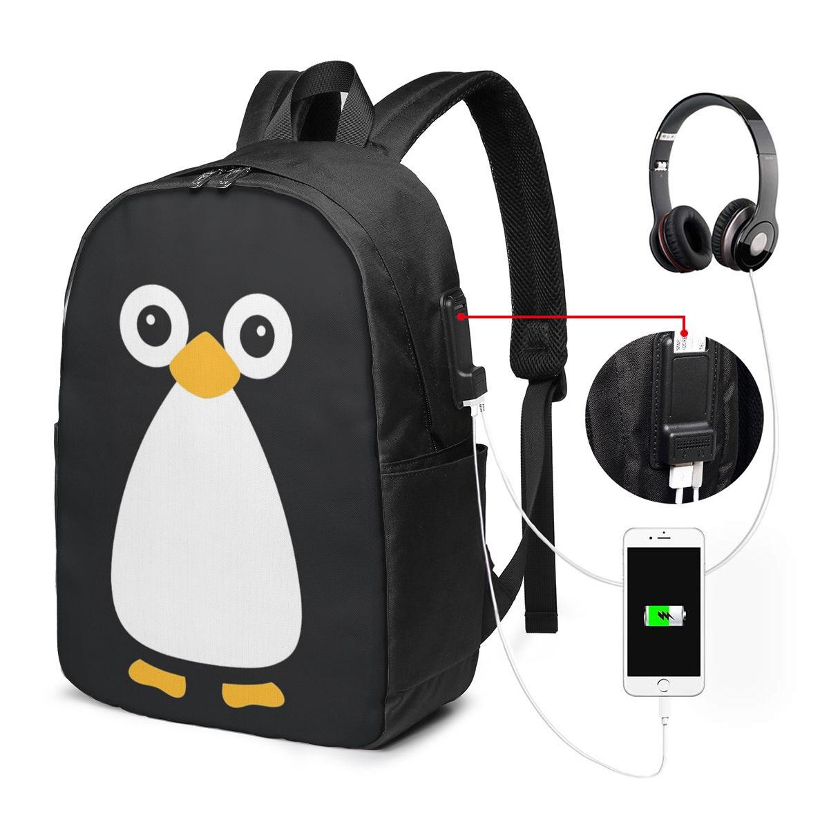 Simpatico zaino con pinguino v - Women Bags For Travel recensione e prezzo