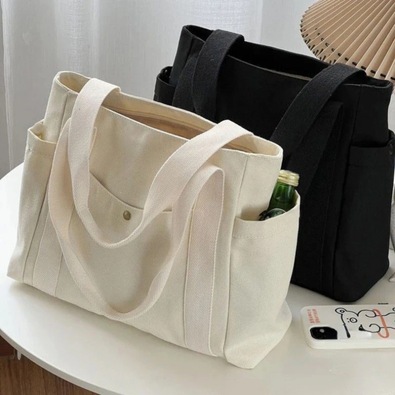 Borse in tela di grande capaci - Shopper Tote Canvas recensione e prezzo